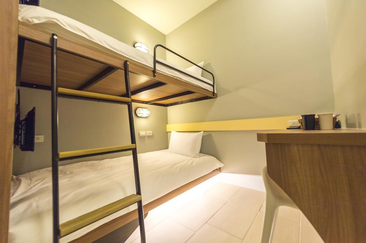 Divecube Hotel Tchaj-čung Exteriér fotografie