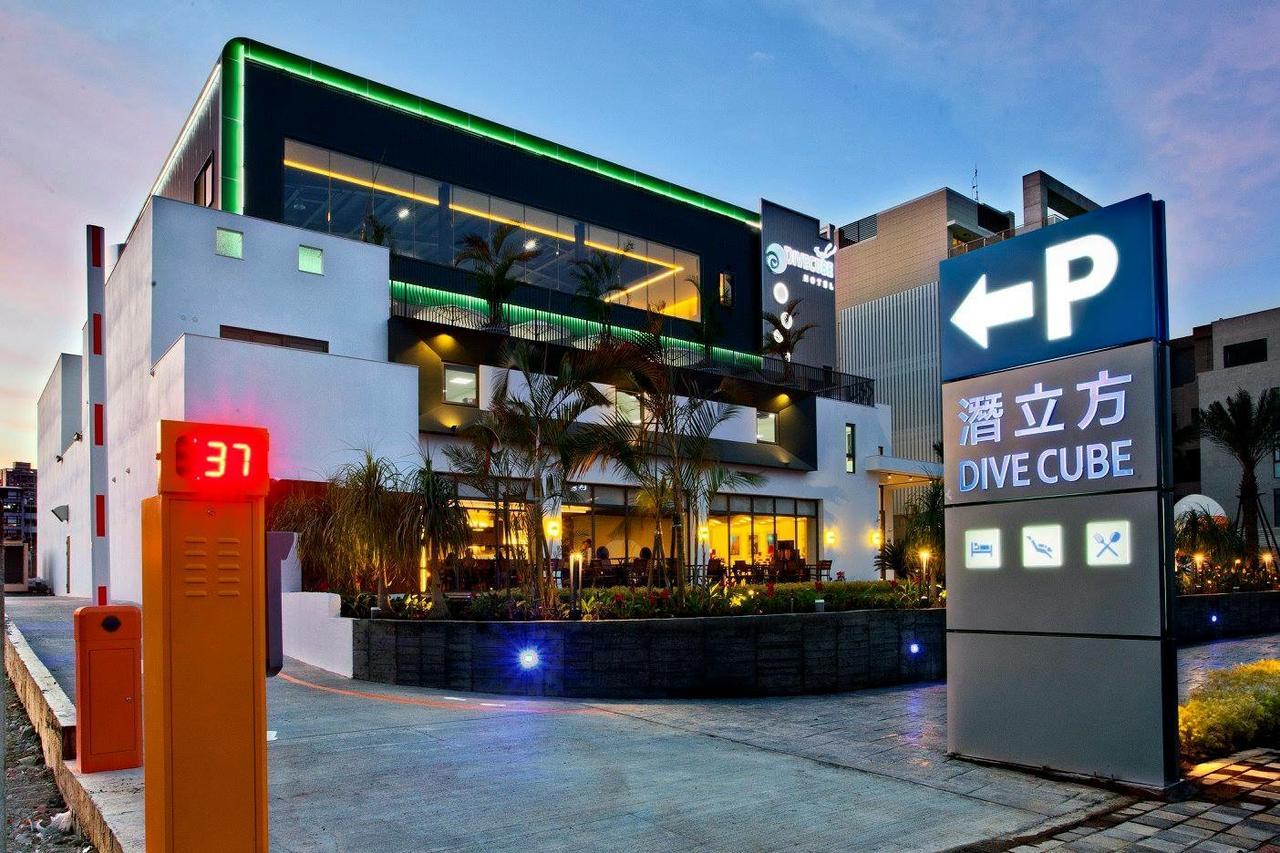 Divecube Hotel Tchaj-čung Exteriér fotografie