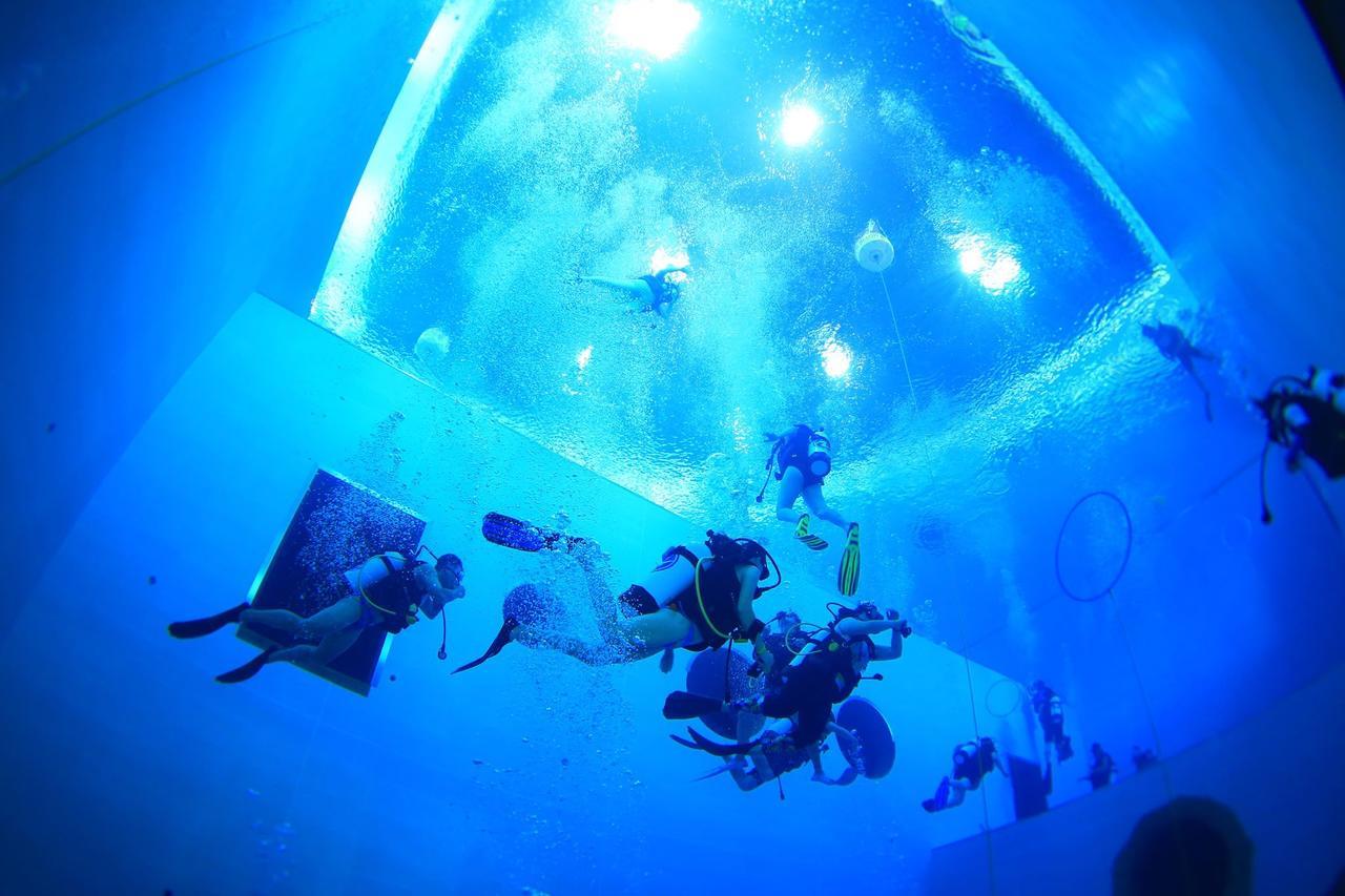 Divecube Hotel Tchaj-čung Exteriér fotografie