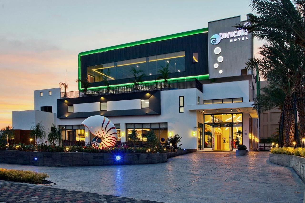 Divecube Hotel Tchaj-čung Exteriér fotografie